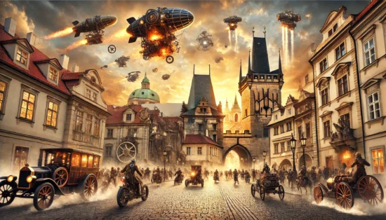 Steampunková Praha