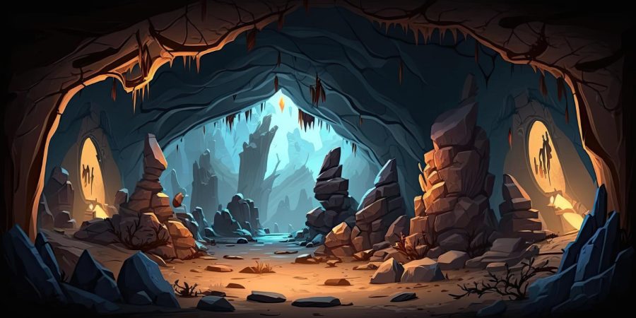 2d-cave-rock-background-environment-battle-arena-mobile-game-generative-ai
